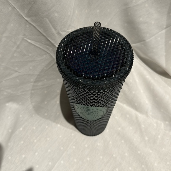 NWOT Starbucks Black Studded Tumbler 2020 Iridescent Fall HALLOWEEN Gunmetal - Picture 4 of 9